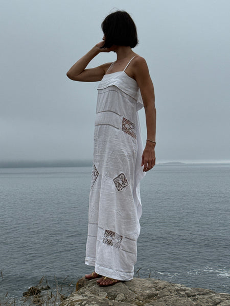 LONG LINEN DRESS