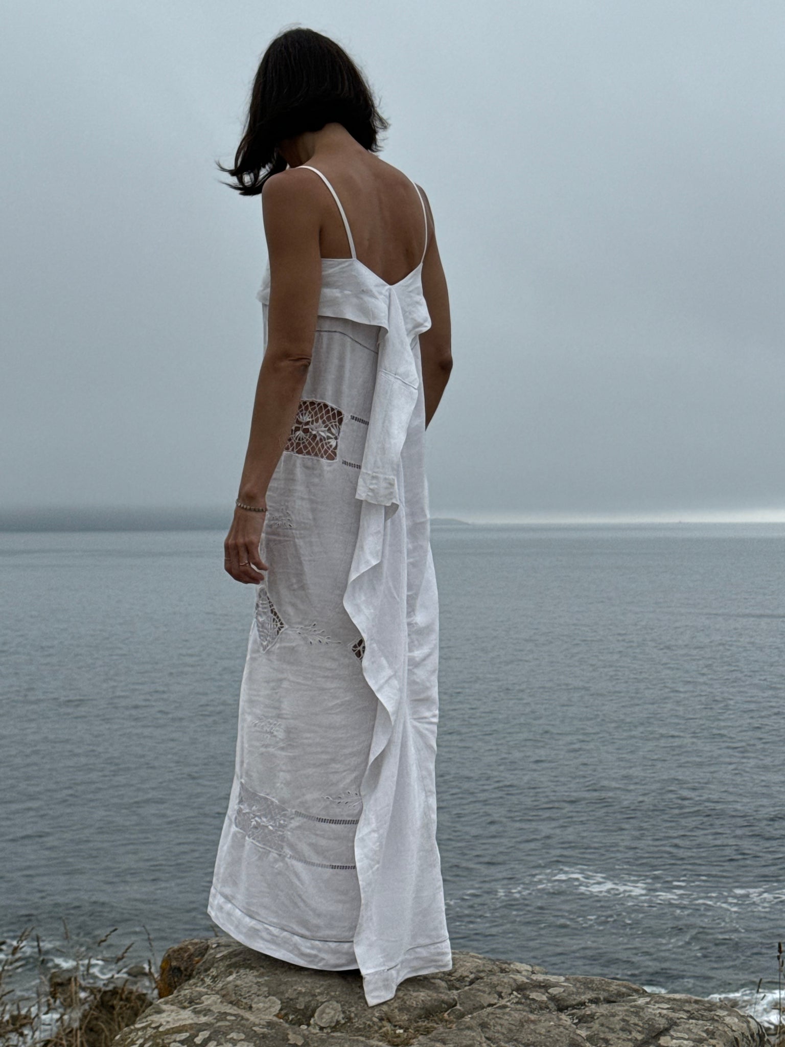 LONG LINEN DRESS